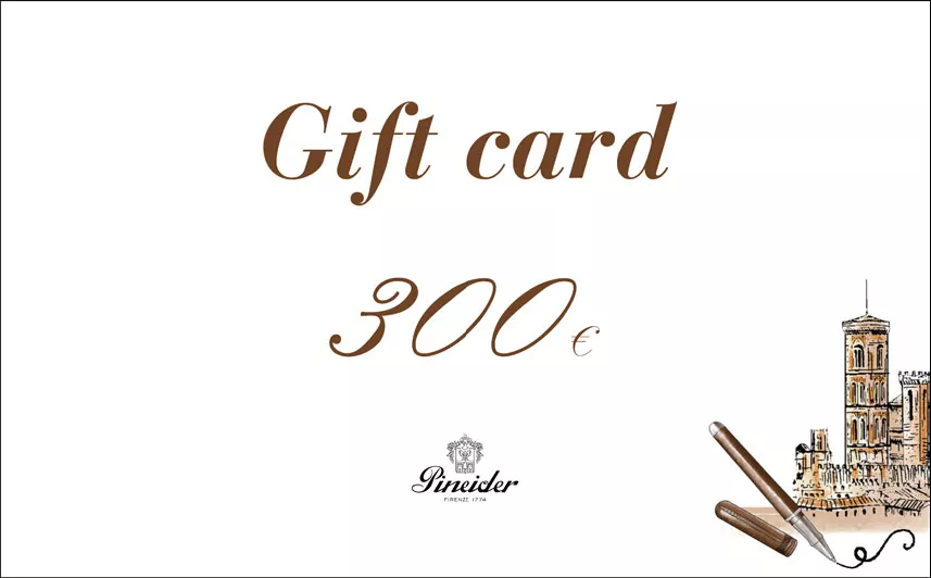 Pineider Gift Card Valore 300€
