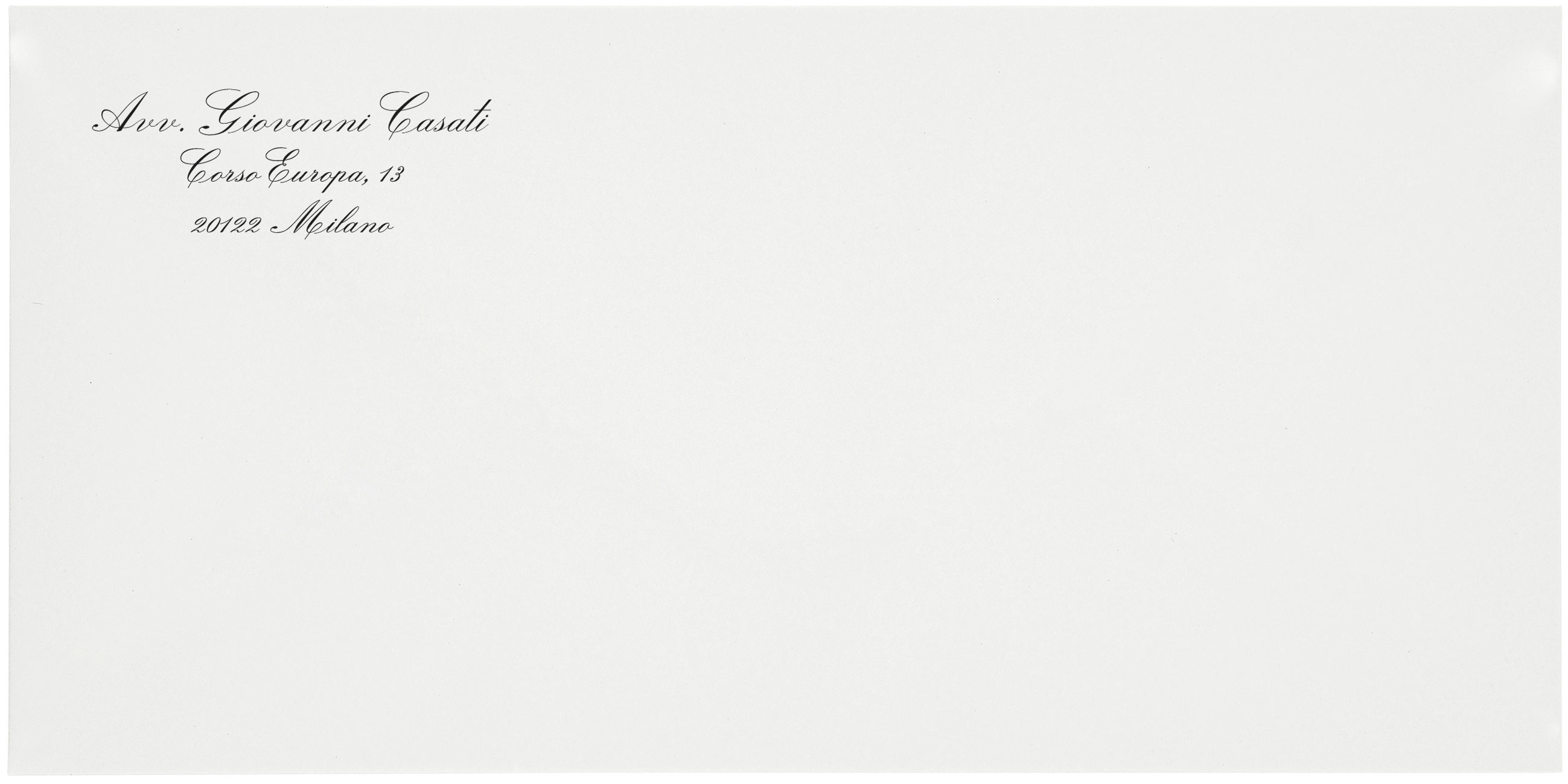 Busta Corporate  Vaticano