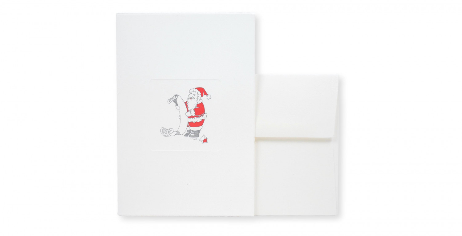 Biglietto Auguri "Babbo Natale"